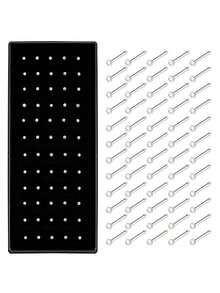 60 件套简约优雅直鼻钉，适合日常休闲佩戴