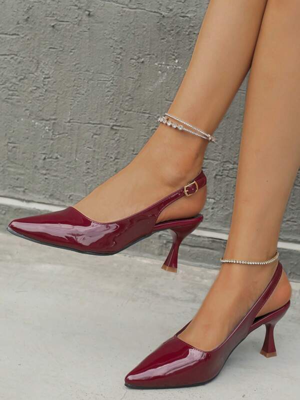 Elegantes tacones altos de mulas con rhinestones blancos, cómodos tacones de graduación, tacones de fiesta, zapatos de vacaciones, zapatos de primavera