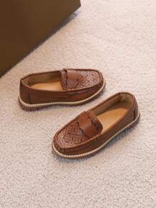 1 Paar Kinder Weichsohlige Bequeme Lässige Schuhe, vielseitige Flache Schuhe für den Outdoor-Gebrauch, Frühling/Herbst