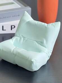 Suporte para celular em formato de sofá de 17 cm, decoração minimalista para escritório, sofá criativo para LABUBU - Multicolorido - Ver 13