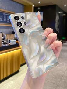 1pc Shell-Shaped Transparent TPU Soft Phone Case, Anti-Fall, Anti-Scratch, Anti-Fingerprint, Camera Protection Suitable Compatible With Samsung, Nothing, Pixel, INFINIX,  Redmi - Multicolor - View 3
