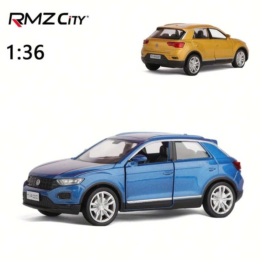 Burago Ration 1:36 Lega Modello di auto in lega di esplorazione di Song, Ornamento per auto giocattolo per bambini, Modello per l'auto con pullback, Può aprire la porta, Regalo di compleanno