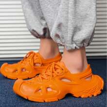 2025 Sports Sandals, Perforated Wading Beach Shoes, Breathable Thick-Soled Lace-Up Couple ,Women's Sandals