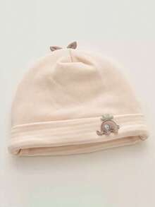 Gorro de 0 a 6 meses para recién nacidos e infantes, gorros de bebé suaves, gruesos y elásticos, adecuados para niñas y niños como accesorio - Multicolor - Ver 9