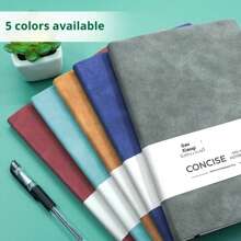 And Journals Diary Soft Imitation Sheepskin Cover Thickened Business Notepad Office School Stationery Supplies