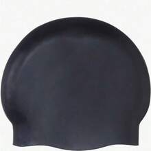 Silicone Swim Cap, Unisex Comfortable Shower Bathing Cap, Long Hair Cover Ear Design, Anti-Tear Reinforced Edge, Non-Slip Swimming Cap To Keep Hair Dry - Multicolor - View 5