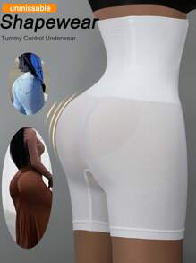1 Pieza Moldeador de cintura alta para moldear el Body, faja reductora que afina el abdomen, control de vientre, levanta nalgas y caderas, ropa interior moldeadora, accesorios para gimnasio
