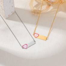 Customized Stainless Steel Necklace With Personalized Name, Suitable For Wedding, Valentine's Day, Mother's Day Gifts