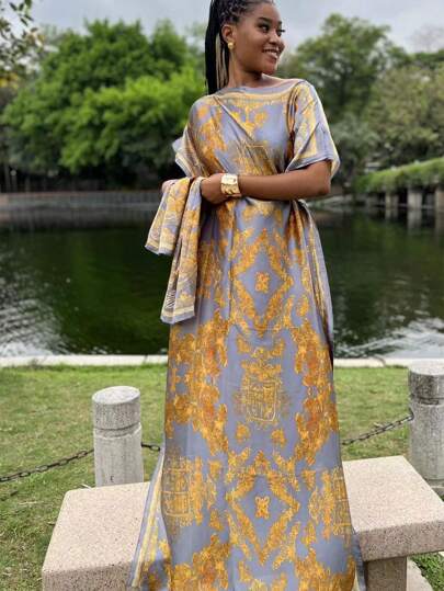 قطعة واحدة من الباريو المطبوع للشاطئ وأوقات الشاطئ والعطلات، وشاح من قماش صناعي الحرير كمنتج وقائي من أشعة الشمس