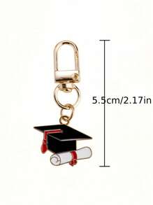 30 pièces Porte-clés/Porte-clés en forme de mortier de graduation vintage classique en alliage métallique avec fermoir homard créatif, convient comme cadeau de graduation de juillet, retour à l'école, fête de graduation, décoration de sac, porte-clés de téléphone/voiture, cadeau de la Fête des enseignants de septembre, cadeau pour amis, élèves, enseignants et accessoires automobiles/sacs cadeaux pour camarades de classe