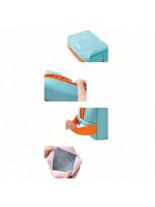Customized Multi-Color Waterproof Makeup Bag, Fashionable And Convenient Toiletry Organizer