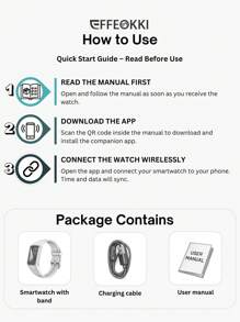 EFFEOKKI 1pc Burgundy Silicone Strap Fitness Tracker Activity For Women Men, 1.1" AMOLED Color Display Smart Watch, 5 ATM Waterproof Swimming Sport Watch, 24/7Heart Rate Monitor, Indoor Outdoor Tracking, Sleep Monitor Smart Band For IOS Android