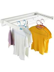 1/2/3 قطعة هذه الحاملة لتجفيف الملابس لها تصميم فريد، تُثبت على النافذة بمشابك سريعة ولا تتطلب ثقب أو إجراءات تركيب معقدة. سواء كانت نافذة بالطابق أو في فندق أثناء السفر، يمكن التعامل معها بسهولة