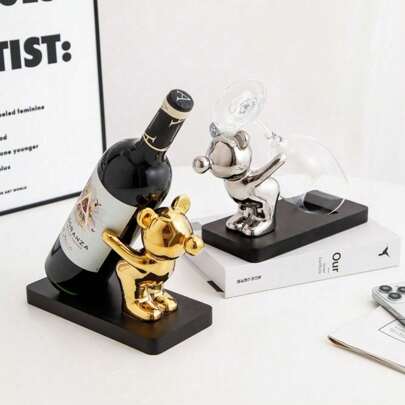 1 szt. Kreatywny, wysokiej klasy stojak na wino do salonu, dekoracyjna szafka na wino, przedpokój, stół jadalny, dekoracja stojaka na telewizor