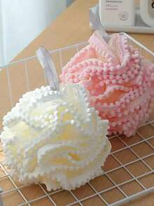 Large Bath Exfoliating Puff, Rich Foaming & Soft Shower Ball For Body Cleansing & Scrubbing - Multicolor - View 9