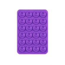 1pc/4pcs Silicone Suction Phone Case Glue Mount | Hands-Free Accessory For Selfies And Videos | Sticks To Windows And Other Surfaces | And Android (Pink)
