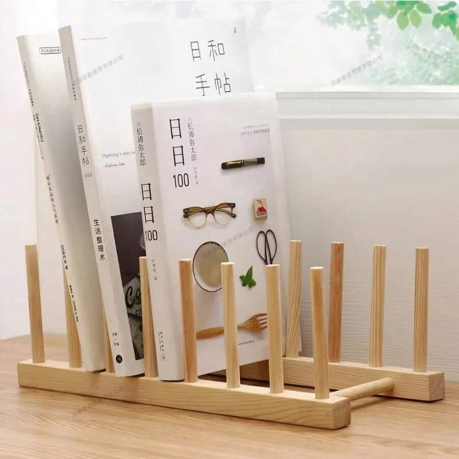 2025 DIY Locker Bamboo Drain Rack Wooden Plate Rack Dish Rack Kitchen Organizer For Plates/Cutting Boards/Plates/Cups/Pot Lid