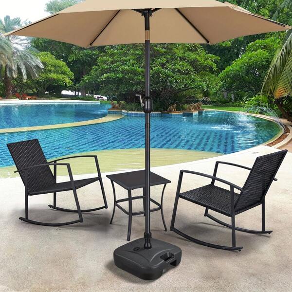 1pc Water/ Sand - Filled Base For An Outdoor Sun Umbrella A Courtyard Sunshade Umbrella And A Fixing Base For Beach Stalls