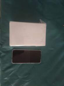 1 pieza Caja de almacenamiento con tapa abatible de plástico blanco, organizador a prueba de polvo para fotos, joyas, lápices labiales y útiles de oficina