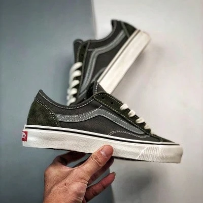 Vans Men's And Women's Shoes Style 36 Decon VR3 SF Low-Top Casual Shoes, Sneakers, Couple Shoes VN0007R2DOL - Army Green - View 1