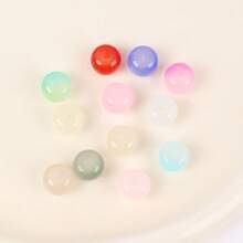 50pcs/Pack Bi-Color Gradient Lucite Beads Bracelet Strand Bead DIY Jewelry Accessories