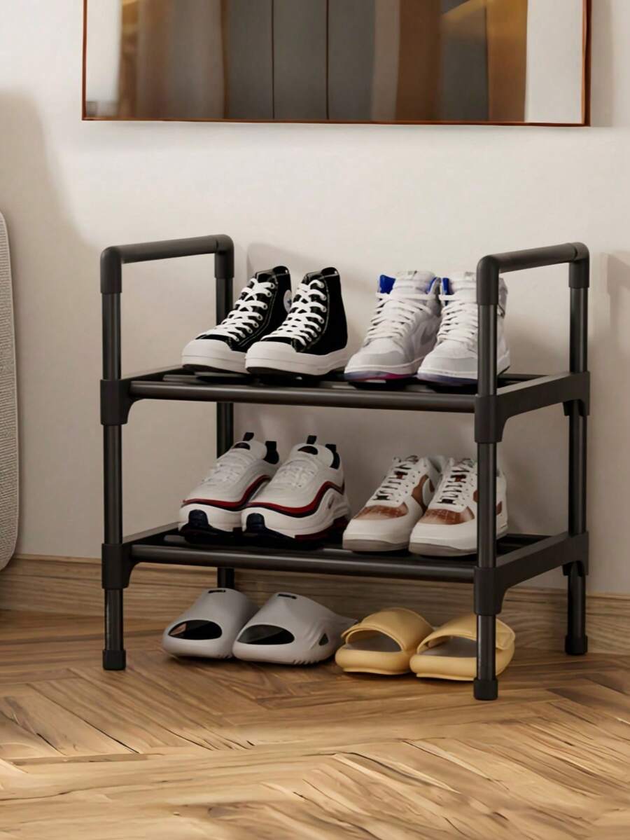 1 pièce Petit Rangement à Chaussures, 45cm de Largeur, Gain de Place, Minimaliste, Anti-Poussière, Robuste et à la mode, Facile à Monter et Portable, Convient pour le Salon, la Chambre, la Maison, le Bureau, Stockage Multi-Couches, Cadeau de Fête, Cadeau de Noël, Cadeau, Accessoires et Styles Expédiés de Manière Aléatoire