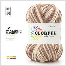 3pcs 100% Nylon Crochet Yarn Balls, Cute Handmade Crochet DIY Doll Apparel Yarn Skeins