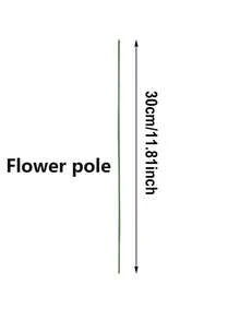 100pcs Green Flower Stems 30cm/11.81 Inch DIY Floral Craft Accessories - Green - View 17