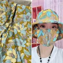 Beliebter bedruckter Polyesterstoff, wind- und staubdicht, sonnenabweisend, weich, angenehm, atmungsaktives Material, geeignet zum Herstellen von Kleidern, Schals, Tischdecken, Vorhängen, für DIY Kleiderstoffe