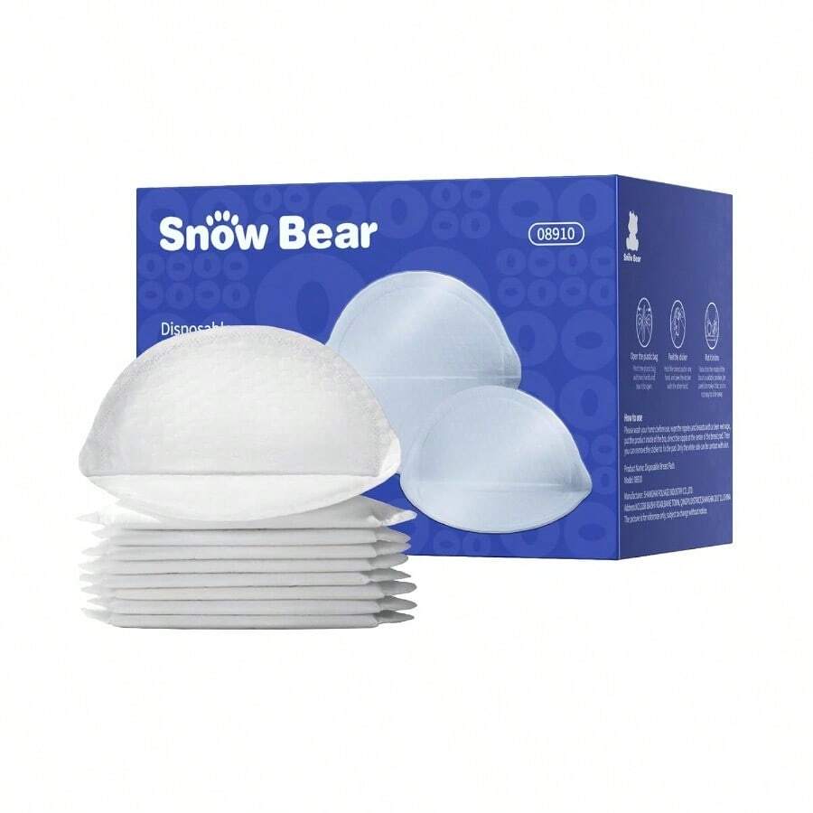 UltraThin Disposable Nursing Pads 100 Count Super Absorbent And Breathable Breast Pads For Breastfeeding Moms Stay Dry Comfortable Leakproof Protection - as pic - View 1