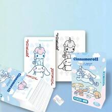 Sanrio Sanrio Cinnamoroll Official Licensed Cute Cartoon Series Playing Cards, Featuring The Adorable Sanrio Family Characters, Vibrant Colorful Design, Fun Casual Entertainment Board Game Cards, Great For Family Interaction, Friends Gathering, Multi-Player Enjoyment
