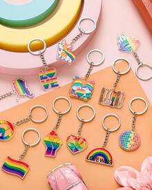 Gay Keychain Lgbtq Accessories Bulk Gay Stuff Men Women Keyring Transgender - Fresh - View 9