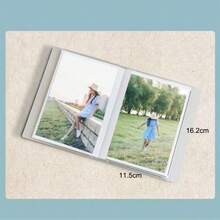 (100 Sheets Per Book) 6-Inch 4D Heart Series 100-Sheet Photo Album, 6-Inch Laminated, 50-Page Baby Memory Book Photo Album - Multicolor - View 5