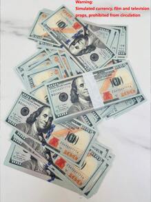 Realistic Small Simulation Prop Banknotes, 100/300/900 Novel Small Prop Banknotes, Realistic Small Dollar Toy Banknotes, Suitable For Various Holiday Party Supplies, Handmade DIY Decorations, Parties, Weddings, Bars, And KTV Party Props