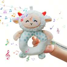 1 pieza Juguete sonajero con mordedor de animal de dibujos animados lindo para bebés - Multicolor - Ver 1