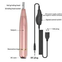 Máy đánh bóng sơn móng tay mới Máy kiểm soát tốc độ Máy tháo móng Bộ dụng cụ làm móng Máy mài sơn móng tay điện Máy làm móng - Nhiều màu - Xem 11