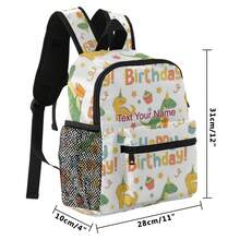 1pc Custom Printed 12 Inch School Backpack