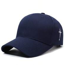 1 Stück kreuz-besticktes lässiges, dekoratives Baseballkappe