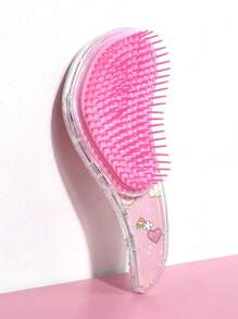 6pcs Transparent Cartoon Hair Care Comb Set, Smooth Hair Comb, Household Hairbrush, Scalp Massage Comb, Bubble Ball Plastic Comb, Hair Style Tip Tail Comb, Three-Row Brush Comb, Double-Headed Comb Style, Brush Style Brush, Eyebrow Brush, Eyebrow Brush, Makeup Tray Set, Providing The Best Personalized Gift For Your Girl, Hair Styling, Hair Stuff, Comb Hair ,Hair Accessories, Hair Styling Kit, Hair Tool Kit, Hairstyling Set