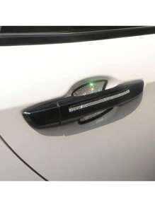 4pcs/8pcs-Car Door Edge Trim Crystal Rhinestones Protector, Creative Personalized Rearview Mirror Anti-Scratch, Door Handle Bumper Guard Decal Car Accessories Car Accessories For Women