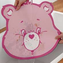 Care Bears Cute Animal Desk Mat, Absorbent, Dirt-Resistant Silicone Kitchen & Bathroom Desk Pad With Bear Pattern, Perfect Gift For Family