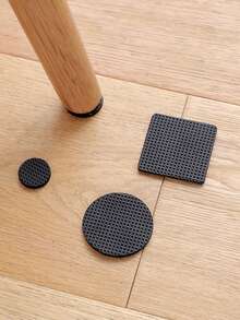 30pcs Anti-Noise Chair Leg Protectors, Non-Slip Furniture Pads For Dining Chairs And Tables, With Metal Finish Type - Other Types For Quiet Home Environment