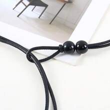 2pcs Leather Rope Waist Belt, Decorative For Dresses, Waist Cincher For Summer Fall, Autumn, Halloween