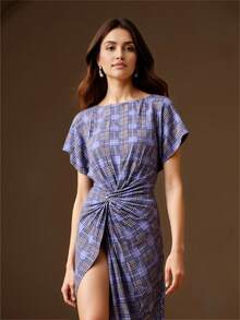 Glen Plaid con Amarillo