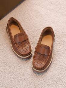 1 Paar Kinder Weichsohlige Bequeme Lässige Schuhe, vielseitige Flache Schuhe für den Outdoor-Gebrauch, Frühling/Herbst