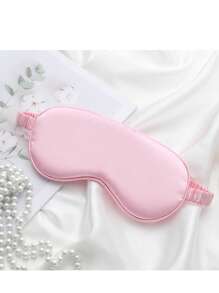 2 piezas Máscaras para dormir de satén suave y sedoso con correa elástica, efectiva para oscurecer, antifaz para mujeres, escuela, vuelta al colegio, viajes, artículos esenciales para viajes, artículos esenciales para el hogar, máscara para los ojos, máscara para dormir