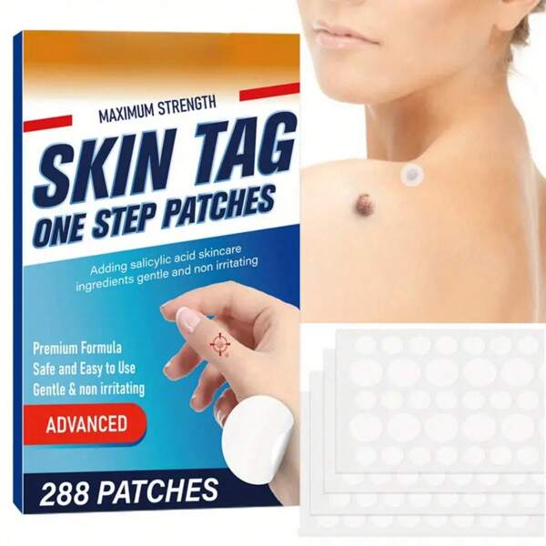 288pcs Scar Treatment Concealer Patches, Gentle, Non-Irritating, Alcohol-Free, Ingredients