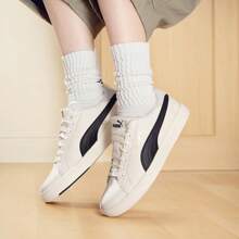 Puma Men/Women Casual Vulcanized Sneakers, Low-Top Breathable Shock-Absorbing Casual Shoes