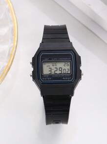 Men Watch Fashion LED Digital Watches Man Sports Military Wristwatches Vintage Silicone Wristband Electronic Clock