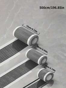 5M/1roll Disposable Cuttable Bathroom Floor Drain Sticker Shower Sewer Mesh Filter Hair Catcher Kitchen Sink Sewer Outlet Mesh Tape Bathroom Accessories